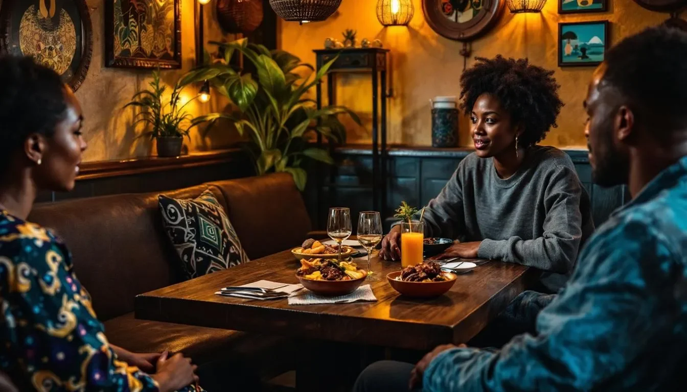 Photo d'un restaurant africain à Nancy, un établissement culinaire exotique