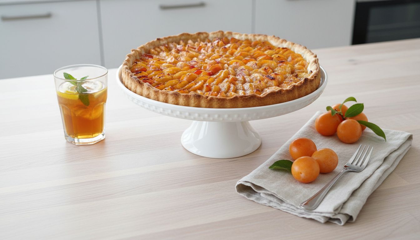 recette de la vraie tarte aux mirabelles
