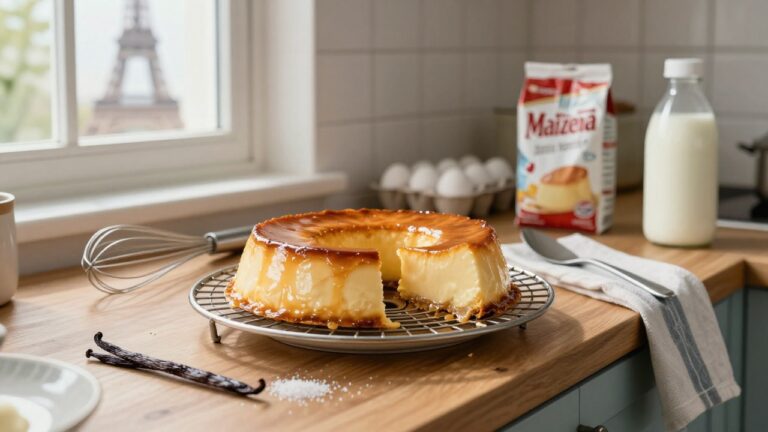 Flan patissier de Cyril Lignac, délicieux dessert traditionnel sucré