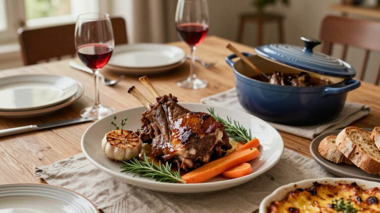 Image du gigot de 7 heures, un plat mijoté selon Cyril Lignac