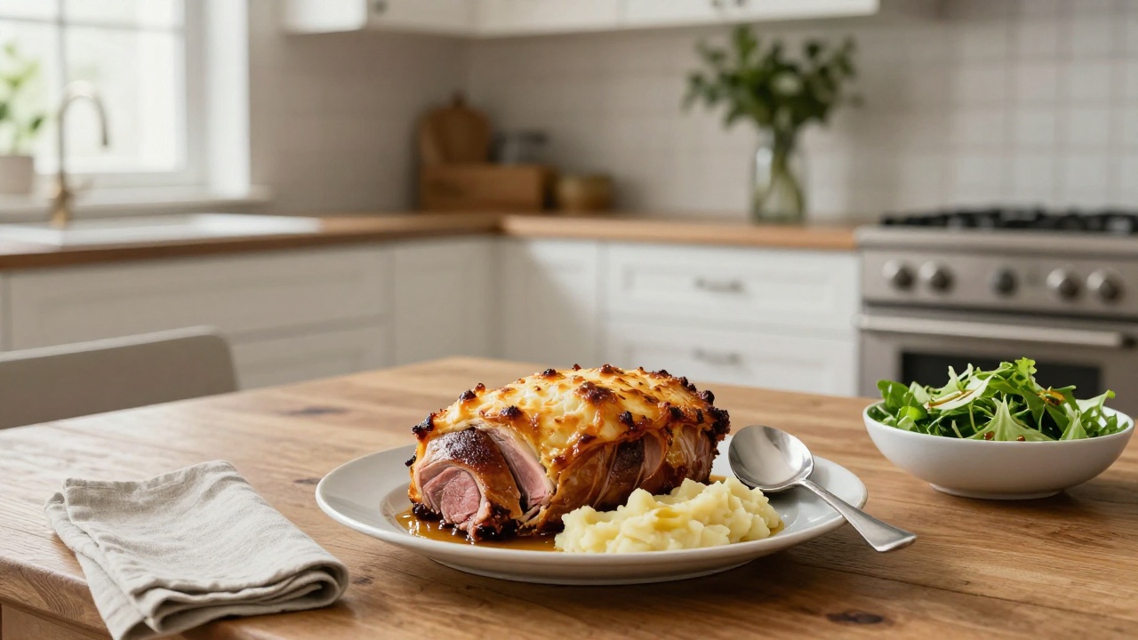 Photo d'un parmentier de canard, recette gourmande de Cyril Lignac