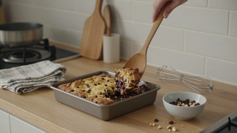 Image illustrant la recette brookie de Cyril Lignac, un dessert gourmand