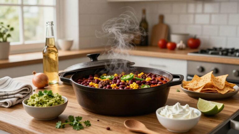 Recette de chili cone carne selon Cyril Lignac, plat épicé délicieux