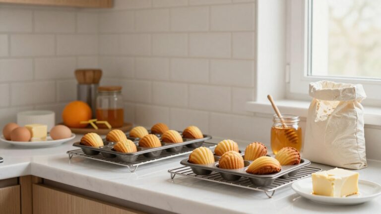 Recette madeleine moelleuse de Cyril Lignac, douce pâtisserie