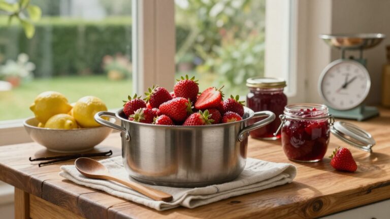 Recettes de confitures aux fraises avec délicieuses préparations fruitées