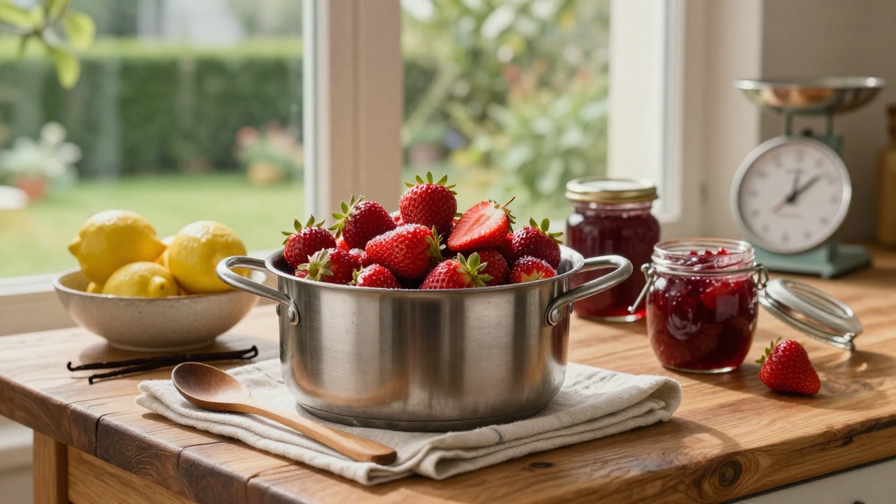 Recettes de confitures aux fraises avec délicieuses préparations fruitées