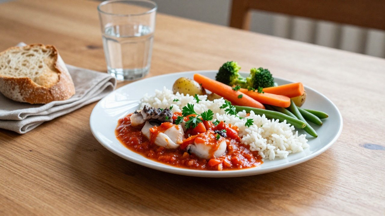 Accompagnements savoureux pour sublimer la lotte à l'armoricaine, incluant riz et légumes