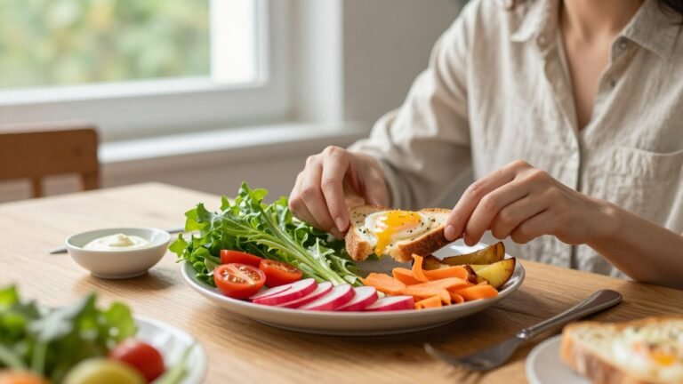Idées d'accompagnements pour œufs mimosa avec salades fraîches et crudités