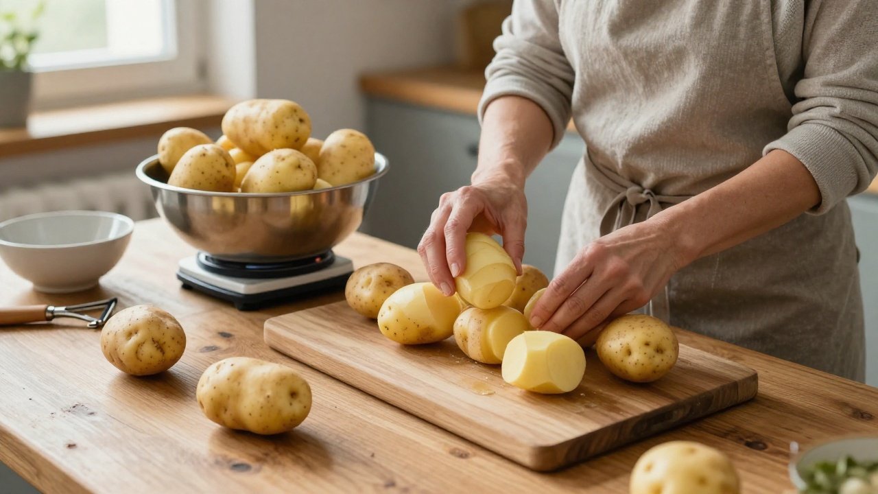 Quantité de pommes de terre recommandée par convive pour repas réussi