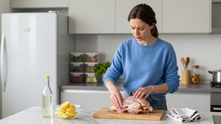 Comment reconnaître si un poulet est encore bon malgré une odeur forte