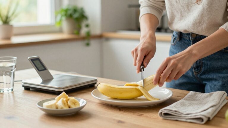 Valeur énergétique et bénéfices nutritionnels d'une banane pelée