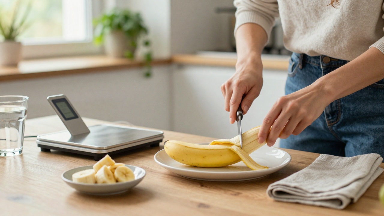 Valeur énergétique et bénéfices nutritionnels d'une banane pelée